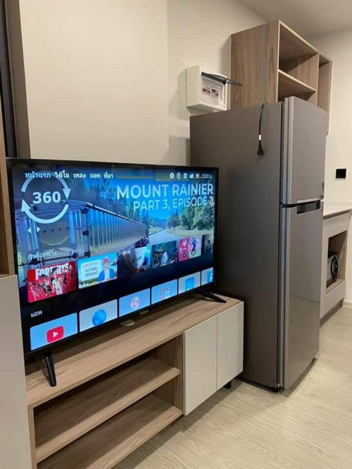 For SaleCondoPathum Thani,Rangsit, Thammasat : Urgent sale ✨ KAVE TOWN ISLAND ✨ The center view of the pool is decorated near Thammasat University, Rangsit (PS60960).