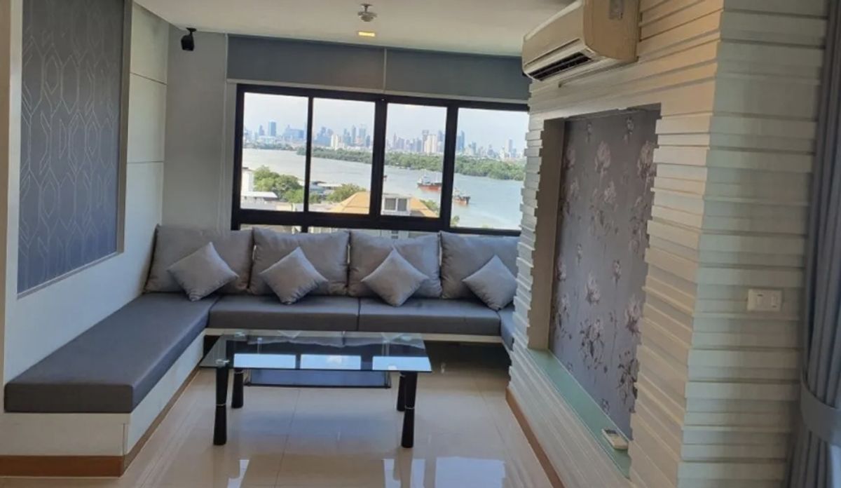 For SaleCondoRama3 (Riverside),Satupadit : (T0060) Best Price !!  Tlumpini Place Narathiwas - Chaopraya 134 SQM Price 14,900,000 BAHT Only