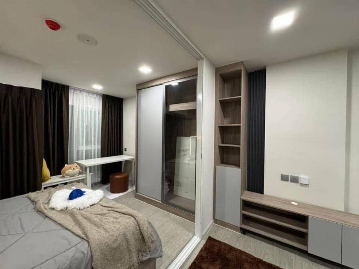 For SaleCondoPathum Thani,Rangsit, Thammasat : Urgent sale ✨ KAVE TOWN ISLAND ✨ The center view of the pool is decorated near Thammasat University, Rangsit (PS60960).