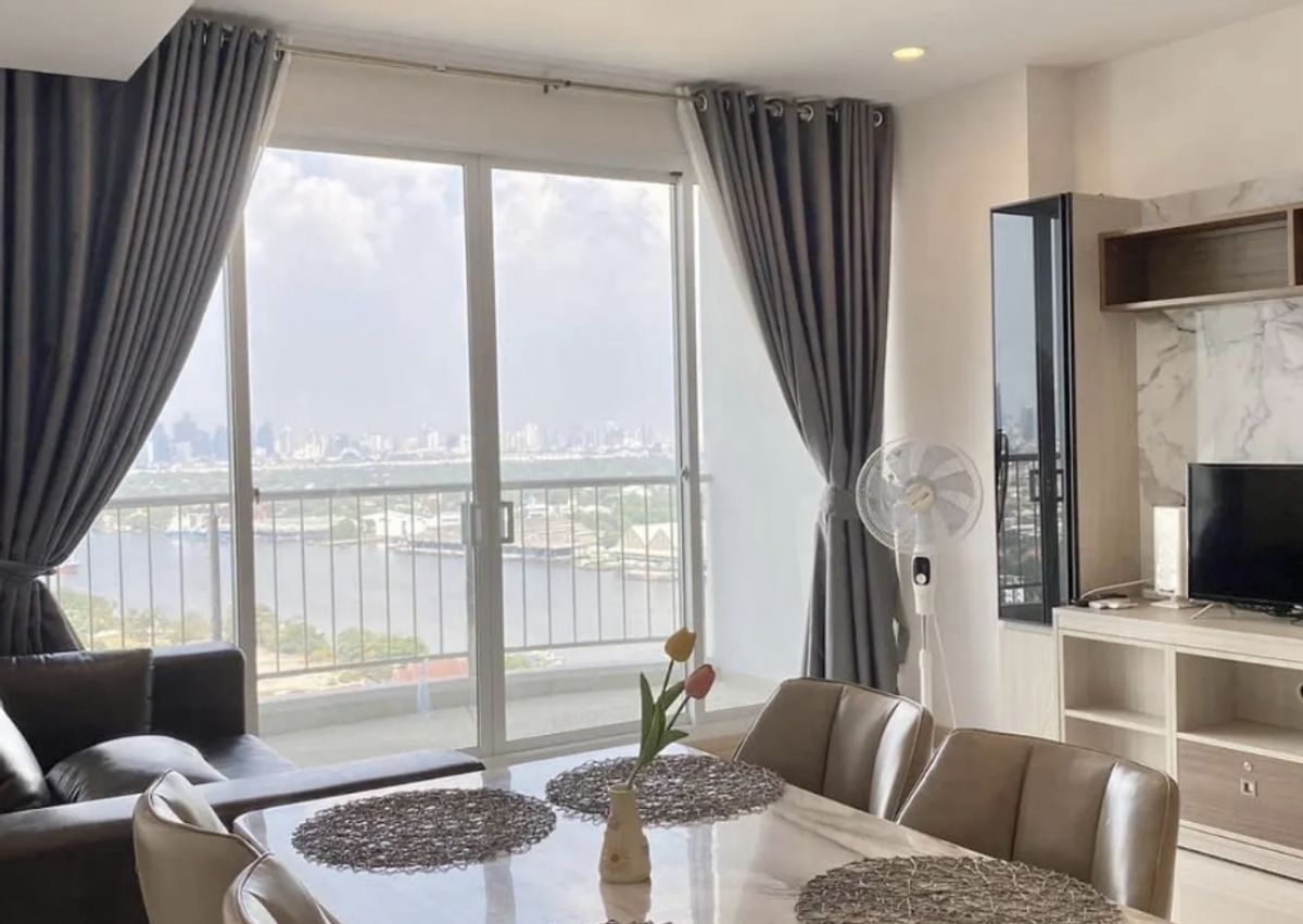 ขายคอนโดพระราม 3 สาธุประดิษฐ์ : (T0061) Best Price !!  Supalai Riva Grand Rama3  99 sqm Price 9,900,000 Baht only