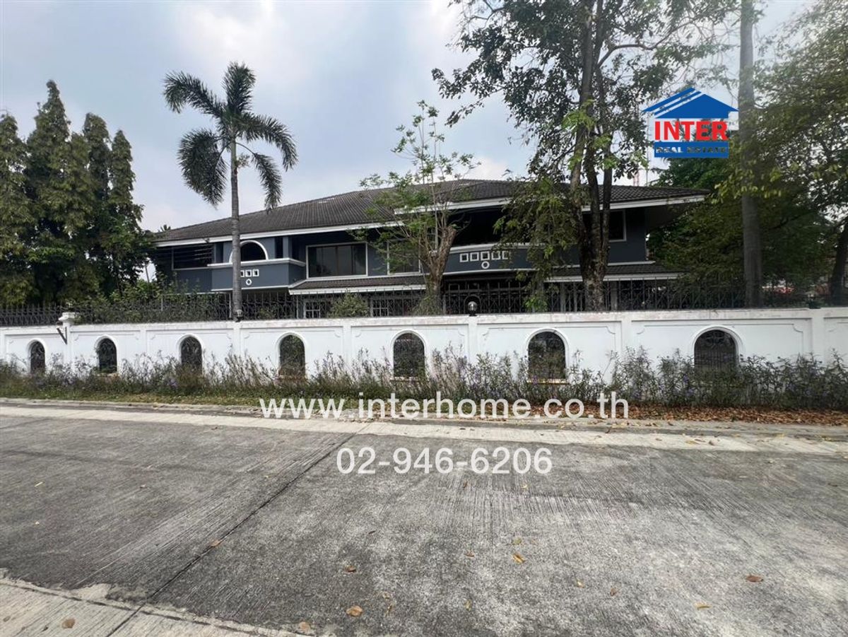 For SaleHouseRama5, Ratchapruek, Bangkruai : 2 storey detached house, 300 sq.m. Pak Reed Road, Tiwanon Road, Pak Kret, Nonthaburi