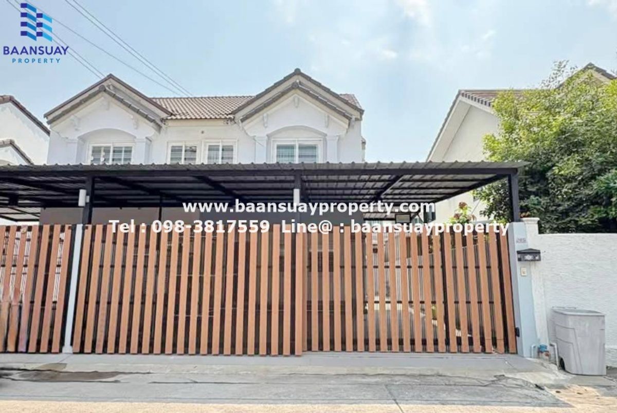 For RentTownhomeOnnut, Udomsuk : Rent 2 -story townhome, new renovated with Sukhumvit Road 103