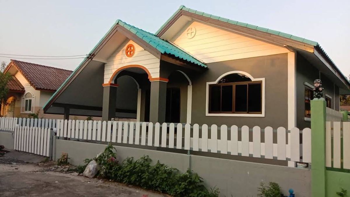For SaleHouseNakhon Nayok : 1 storey house for sale, Suan Saen Suk Village, beautiful house, newly decorated, selling lower than evaluating