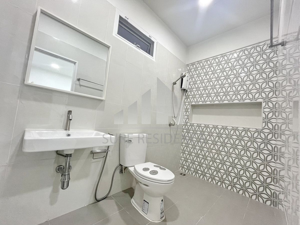 For RentHouseRatchadapisek, Huaikwang, Suttisan : HK0478♛ Rent *Detached house 3 bedrooms ⚝ Ratchada-Sutthisan ♜MRT Sutthisan ∞099-5919653,065-9423251▚Line@surreside