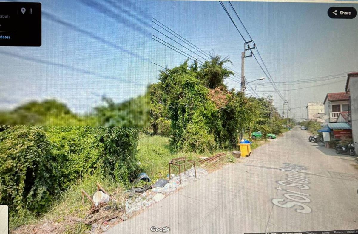 For SaleLandNonthaburi, Bang Yai, Bangbuathong : Urgent sale, beautiful plot of land, wealth, Soi Son Phet Bang Kruai, Sai Noi, size 100 sq.m., suitable for building a house