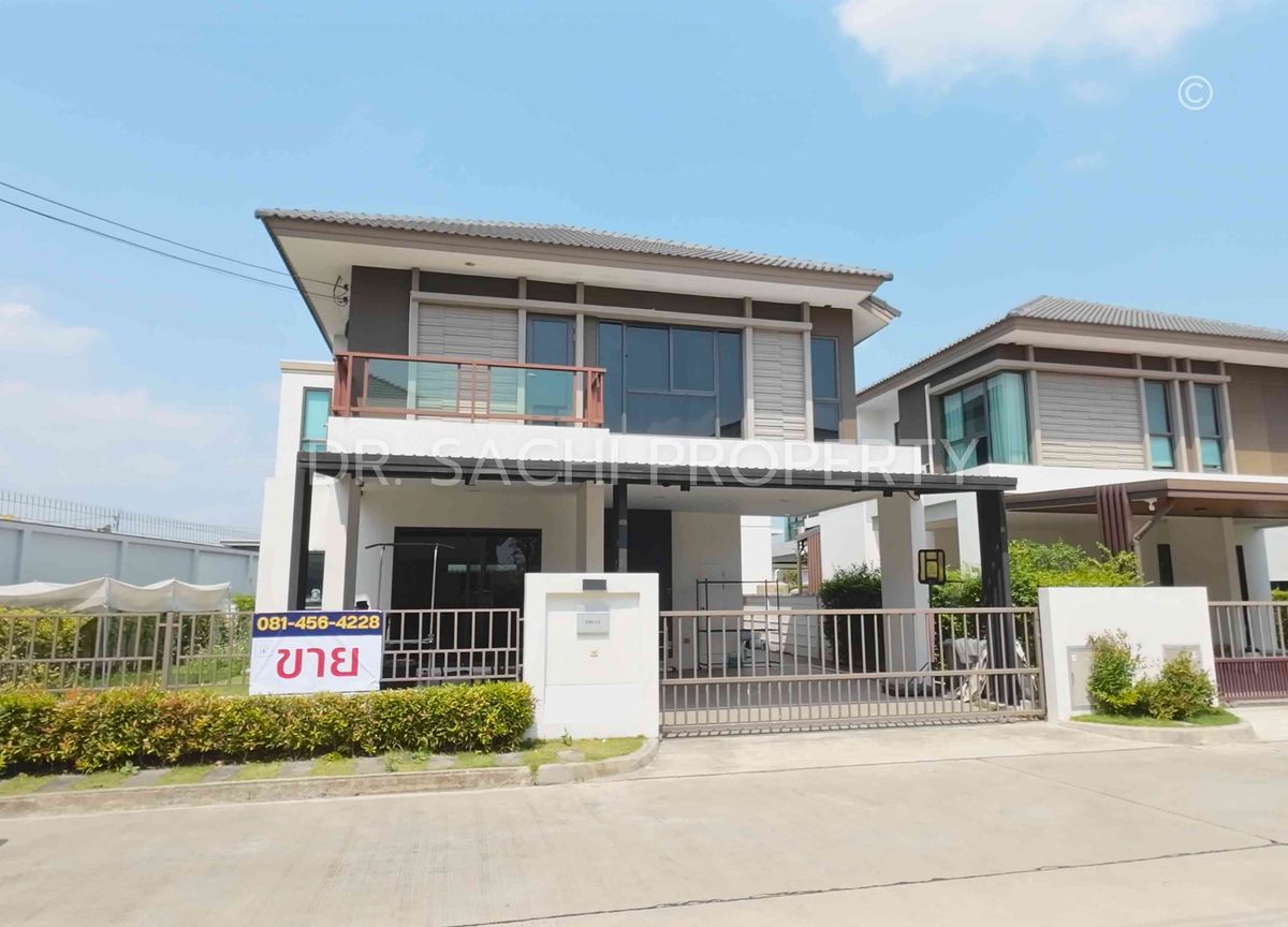 For SaleHouseChiang Rai : House for sale, Nirat Chiang Rai, beautifully decorated in Modern Lanna style