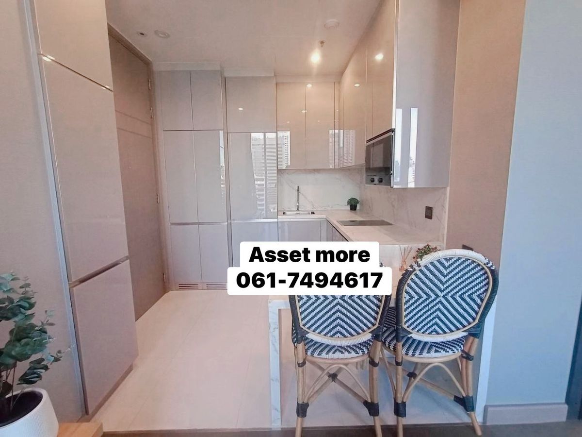 For RentCondoRama9, Petchburi, RCA : Luxury condo for rent, ESSE SINGHA project, near MRT, Phetchaburi, beautiful view, Bang Kapi Subdistrict, Huai Khwang District, Bangkok