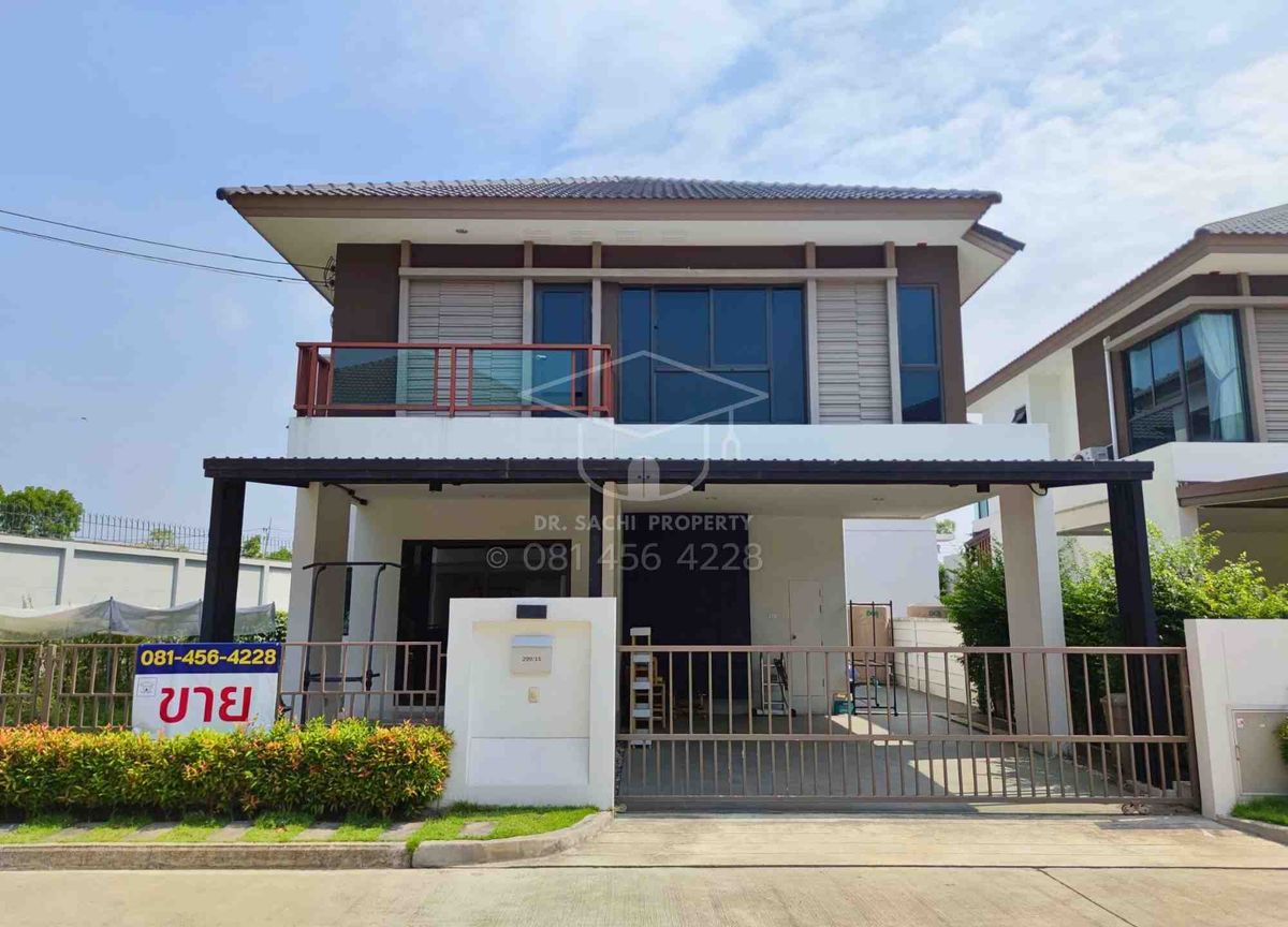 For SaleHouseChiang Rai : House for sale, Nirat Chiang Rai, beautifully decorated in Modern Lanna style