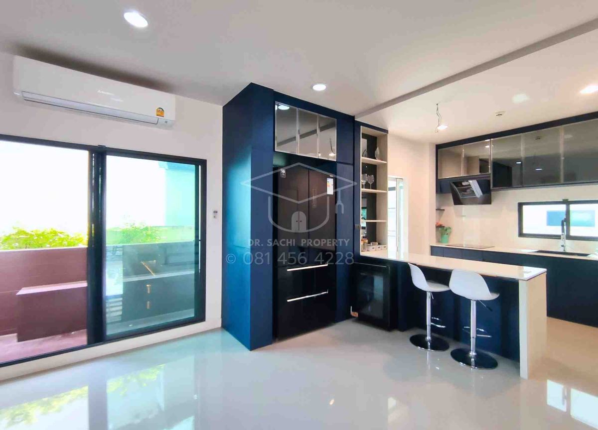 For SaleHouseChiang Rai : House for sale, Nirat Chiang Rai, beautifully decorated in Modern Lanna style