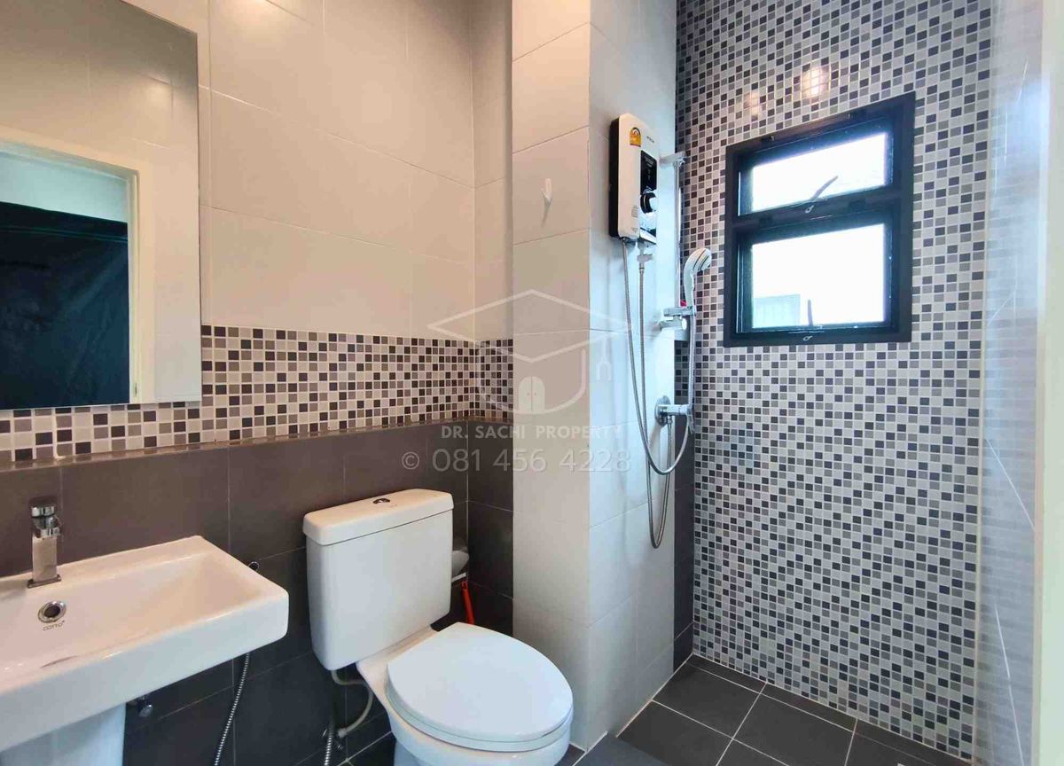 For SaleHouseChiang Rai : House for sale, Nirat Chiang Rai, beautifully decorated in Modern Lanna style