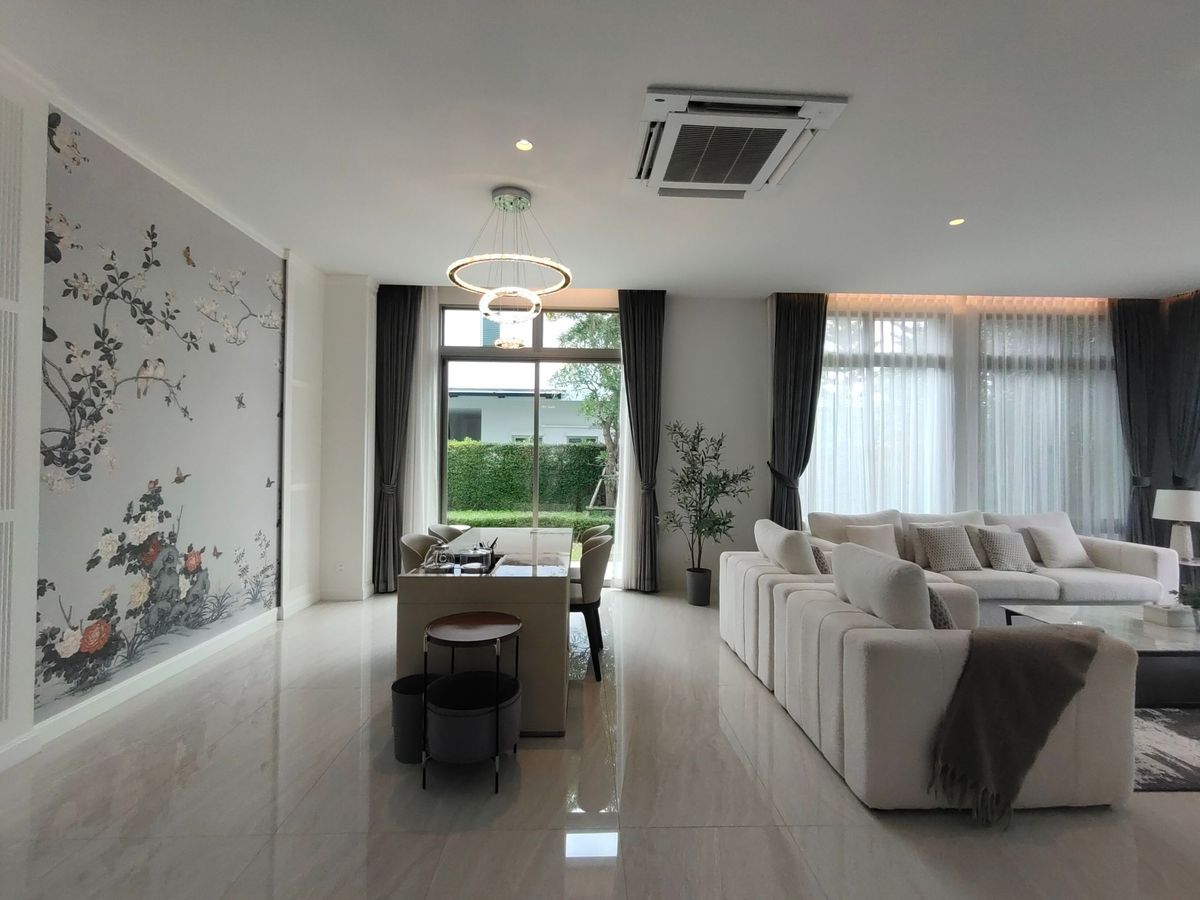 ให้เช่าบ้านลาดกระบัง สุวรรณภูมิ : เช่าบ้านเดี่ยวหรู  Property Perfect Masterpiece พระราม 9 - กรุงเทพกรีฑา 