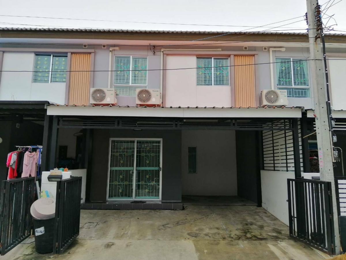 ให้เช่าทาวน์โฮมสมุทรปราการ สำโรง : ให้เช่าทาวน์โฮม พฤกษา 106 บางปู -ตำหรุ มีแอร์มีเฟอร์มีห้องครัว ✅10,000/เดือน✅