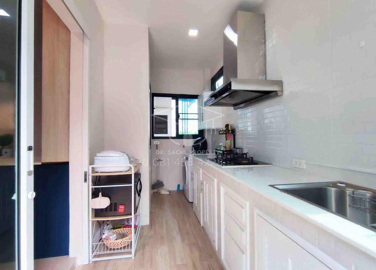 For SaleHouseChiang Rai : House for sale, Nirat Chiang Rai, beautifully decorated in Modern Lanna style