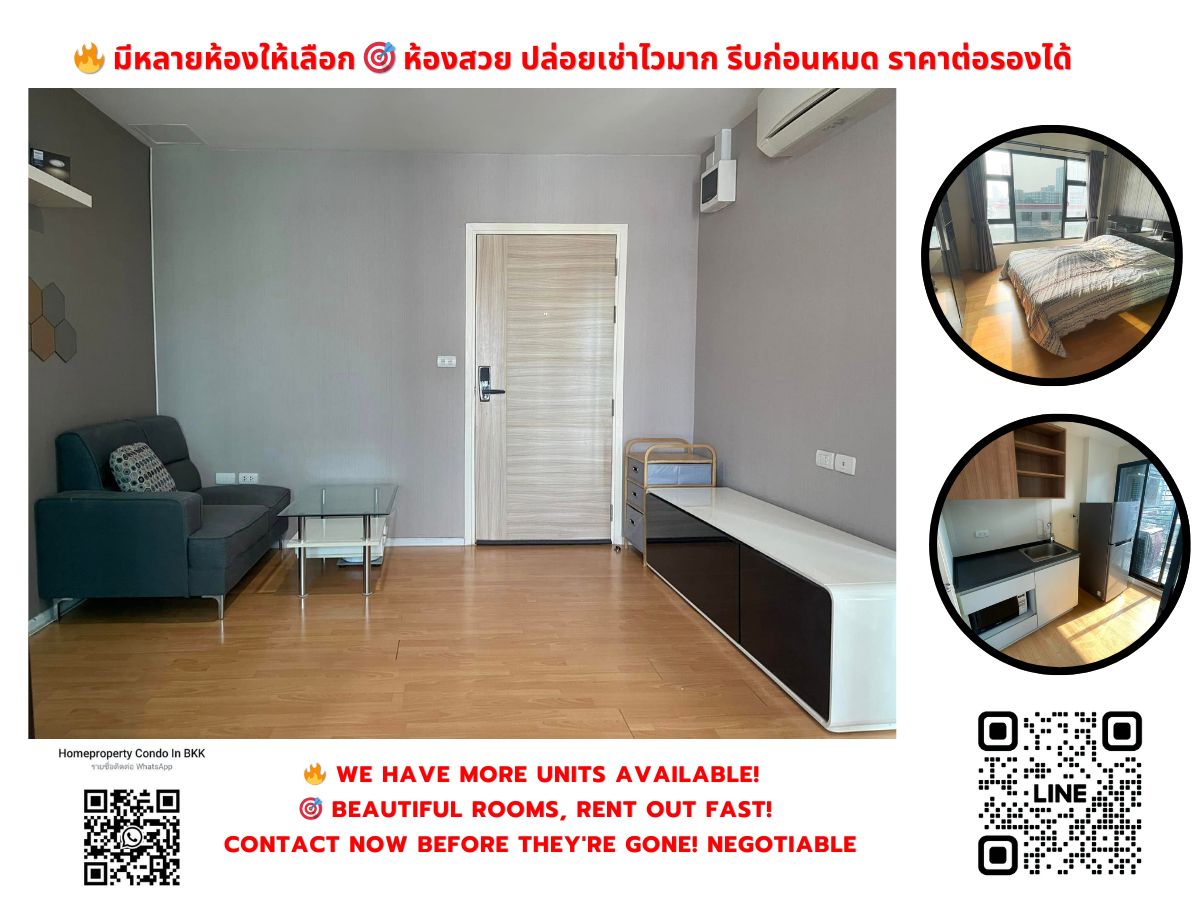 For SaleCondoKasetsart, Ratchayothin : Condo for sale, Damura Ratchayothin, near BTS Senanikhom. Interested in negotiating @condobkk (with @) Code H32926