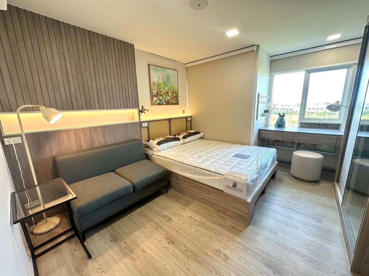 For RentCondoPathum Thani,Rangsit, Thammasat : KTI101📌 Rental Kave Town Island, Building F 6
