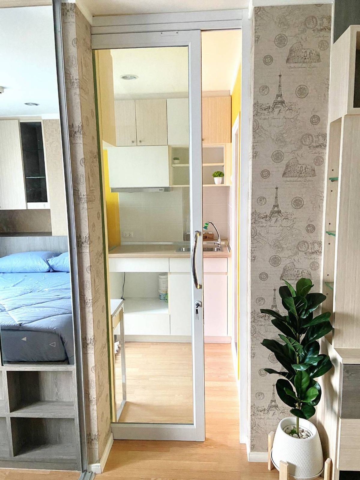 ขายคอนโดบางซื่อ วงศ์สว่าง เตาปูน : ห้องฟูลฟังค์ชั่น เจ้าของแต่งให้คุณโดยเฉพาะ เป็นห้องมือหนึ่งที่แท้ทรู ที่ คอนโด Lumpini ville Prachachuen-Phongphet 2