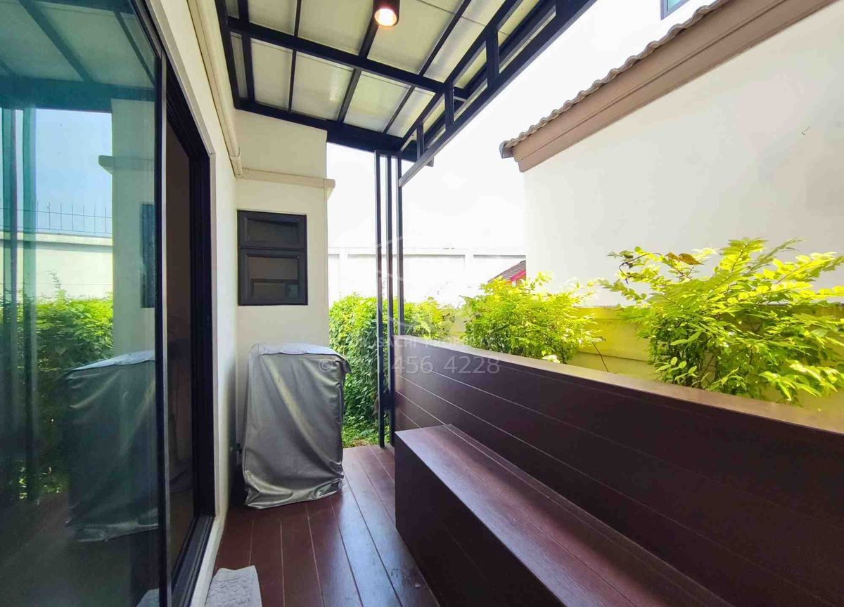 For SaleHouseChiang Rai : House for sale, Nirat Chiang Rai, beautifully decorated in Modern Lanna style