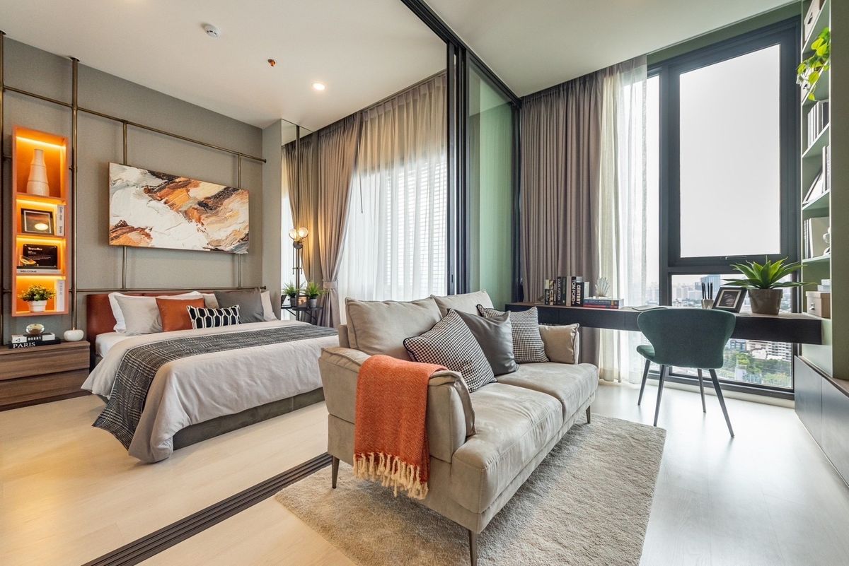 For SaleCondoKasetsart, Ratchayothin : Mazarine Ratchayothin, the sample room is only 5.5 million 🔥 📲 095-9299924 (K. Benz)