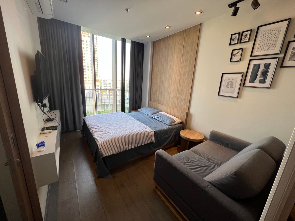 For RentCondoSukhumvit, Asoke, Thonglor : Park Origin 24, studio room, fully furniture, ready to move in