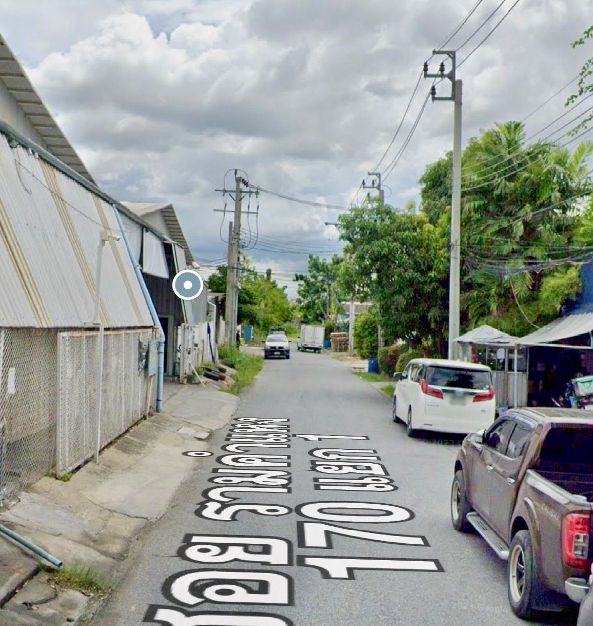 For RentLandMin Buri, Romklao : Land rental 200 sq.w., Soi Ramkhamhaeng 170, Intersection 1 into Soi 100 meters