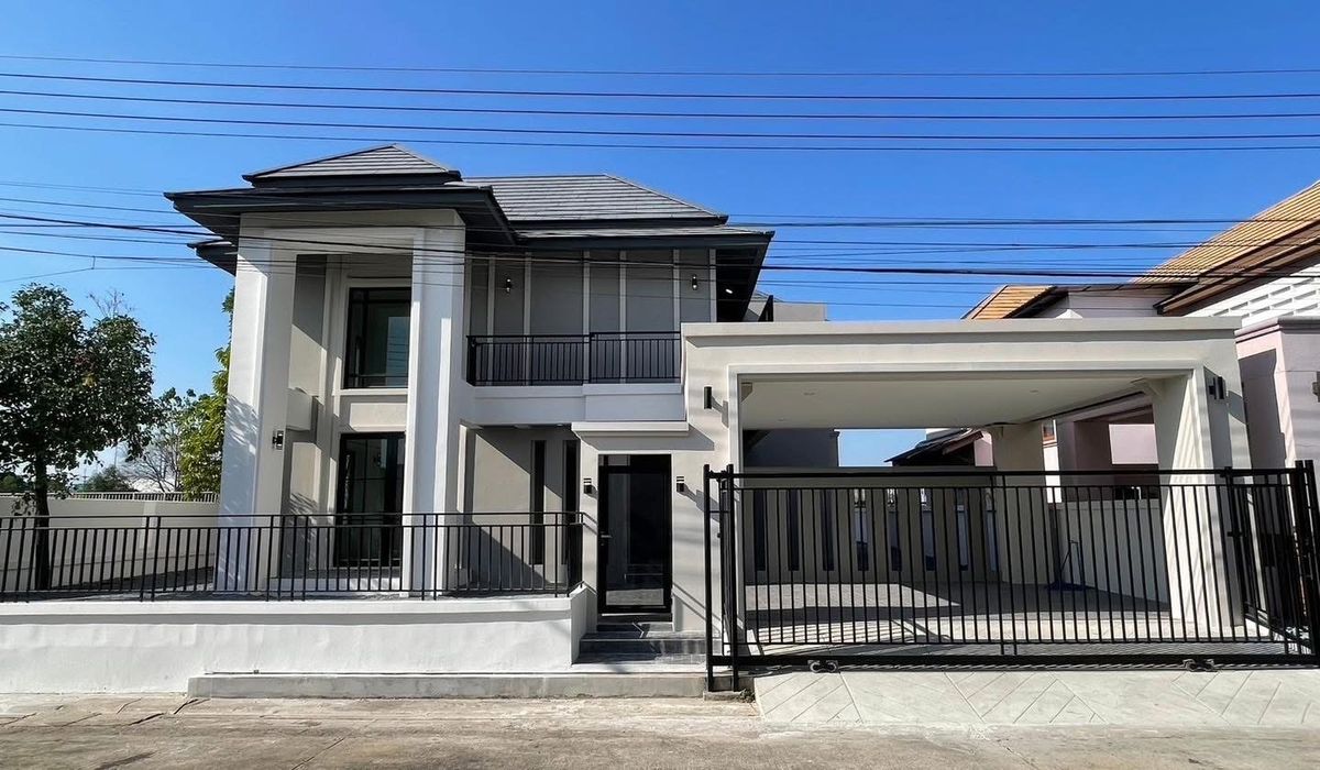 For SaleHousePhutthamonthon, Salaya : 🏠FOR SALE: Detached house, Phutthachart Village, Phutthamonthon Sai 4, Salaya Renovate, ready to stay ✨🍀