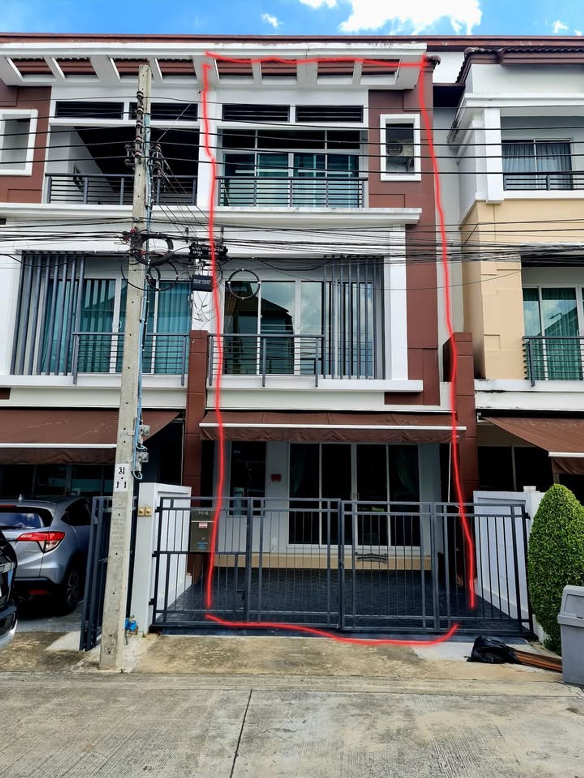 ให้เช่าทาวน์โฮมโชคชัย4 ลาดพร้าว71 : ให้เช่า ทาวน์โฮม 3 ชั้น บ้านกลางเมือง เกษตร-นวมินทร์ พร้อมอยู่📲097-2161939