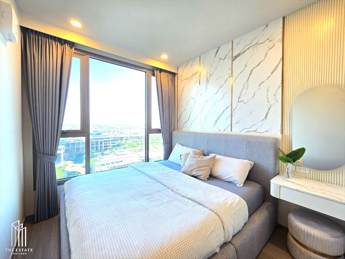 For RentCondoBangna, Bearing, Lasalle : For Rent Whizdom The Forestias (Destinia) 35.13 SQ.M. 1 Bedroom @27,000 BAHT
