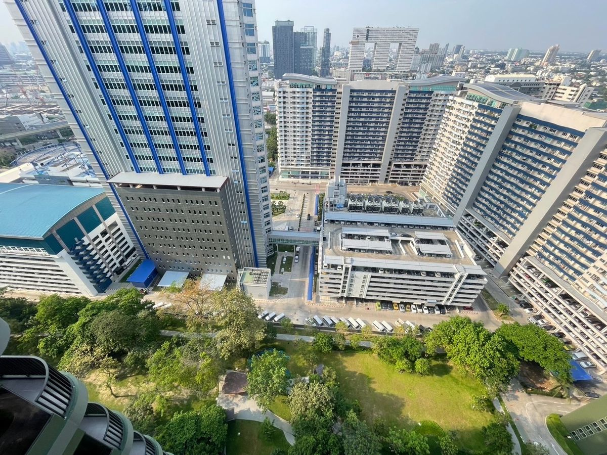 For SaleCondoLadprao, Central Ladprao : 📌 Condo for sale The Line VIBE - Room 1B1 Size 37.24 sq.m., 30th floor, beautiful view near BTS Mo Chit 🌳🌆
