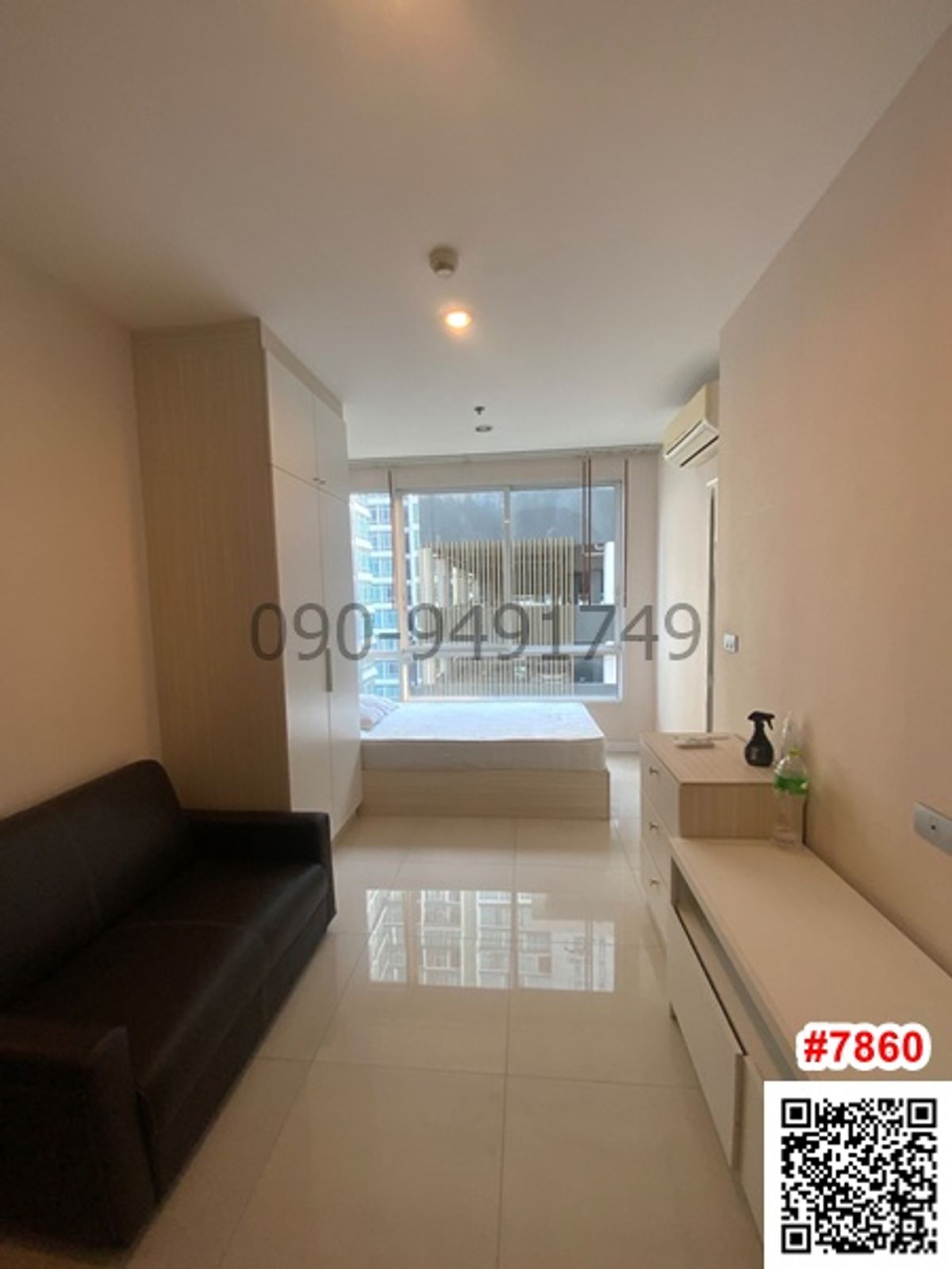 For RentCondoOnnut, Udomsuk : Condo for rent, The Sky Sukhumvit, a new room near BTS Udomsuk