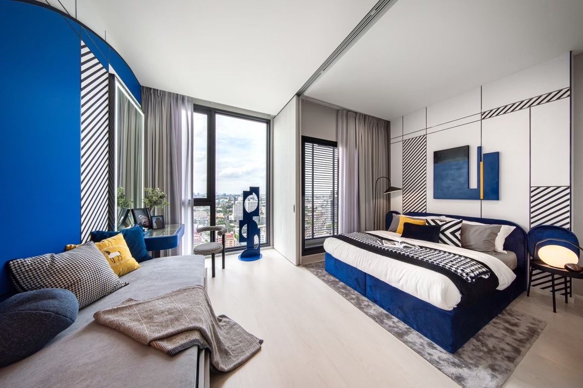 For SaleCondoKasetsart, Ratchayothin : 0 meters, BTS! Mazarine Ratchayothin, good position, 1 bedroom 41 sq.m. 6.15 million 📲 095-9299924 (K. Benz)
