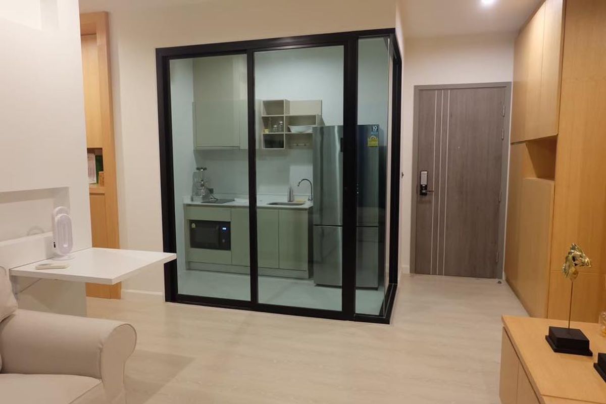 For SaleCondoRama9, Petchburi, RCA : Niche Pride Thonglor-Phetchaburi condo, beautiful room, complete furniture