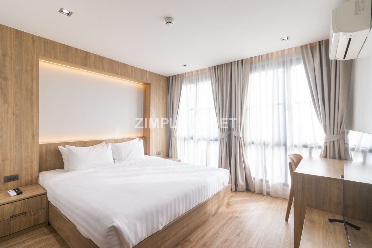 ให้เช่าบางนา แบริ่ง ลาซาล : Line: @zimple_asset โรงแรมและเรสซิเดนท์ใหม่บนถนนลาซาล พร้อมสิ่งอำนวยความสะดวกครบครันและบริการshuttle bus รับส่งBTS,Bitec