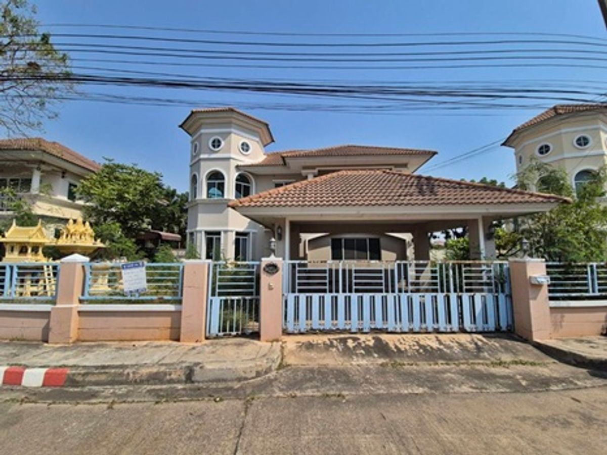 ขายบ้านพระราม 2 บางขุนเทียน : ขายบ้านเดี่ยว 2 ชั้น หลังใหญ่ 368.9 ตรม. หมู่บ้านสาริน ซิตี้ วงตะวัน พระราม 2 ใกล้เบสท์โอเชียนกอล์ฟ ราคาเพียง 3,674,000.-