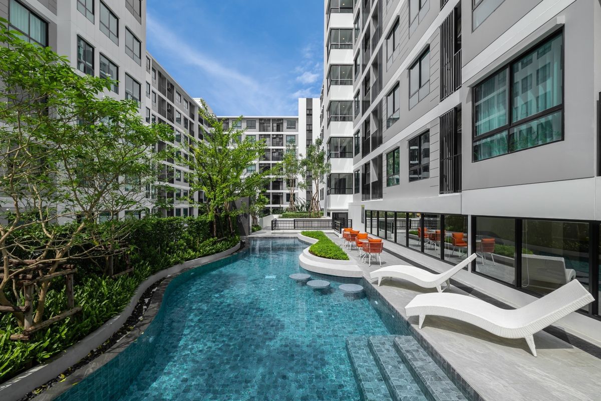 For RentCondoRathburana, Suksawat : 🔥Urgent rental, new room, ready to move in🔥 Condo FLEXI Suksawat, the project has a shuttle to BTS Talat Phlu, rent starts at 9,000 baht/month, both Thais and foreigners welcome.