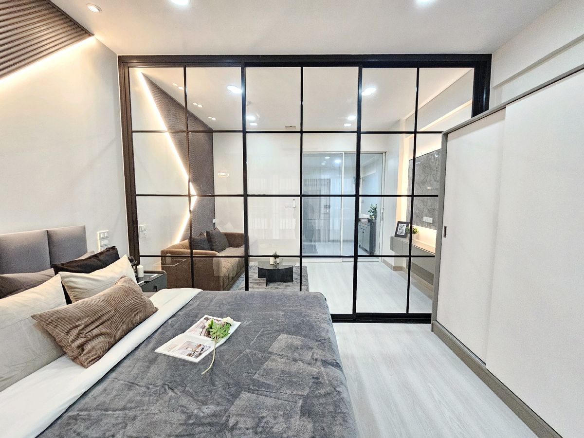 For SaleCondoRamkhamhaeng, Hua Mak : Ramkhamhaeng Corn Condo 40, 38.75 sqm. Near Airport Link (Phaya Thai -Suvarnabhumi), Hua Mak Station