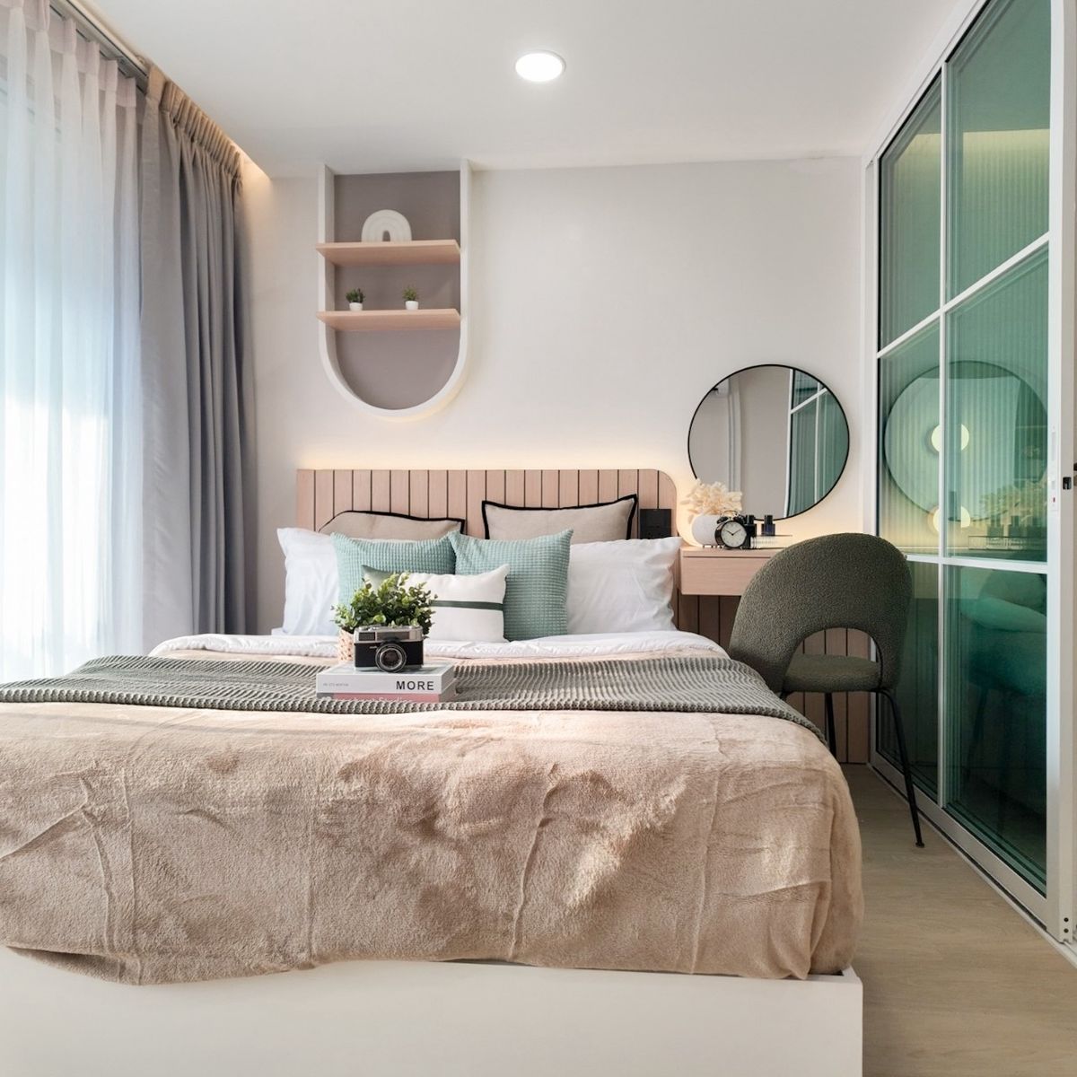 ขายคอนโดลาดพร้าว101 แฮปปี้แลนด์ : 🌈🌤️LP-411 ขายคอนโด City Villa ลาดพร้าว 130 ตึกD1 ห้องสวย สภาพใหม่พร้อมอยู่ ชั้นสูง วิวสระ