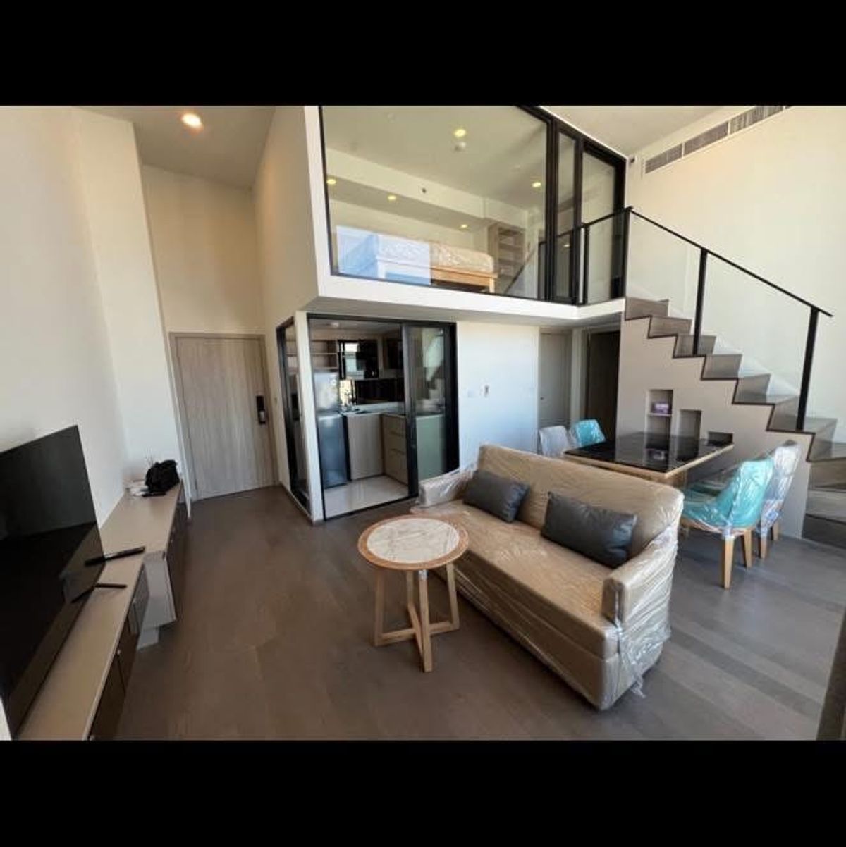 ให้เช่าคอนโดราชเทวี พญาไท : For rent Park Origin ratchathewi 2 bed Duplex nice room ⭐️🌷🌈