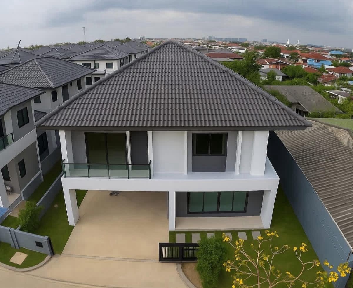 For RentHouseVipawadee, Don Mueang, Lak Si : Salila🚩Detached House For Rent at  Vibhavadi Close to Harrow International School and Don Mueang Airport. Ready to move in.