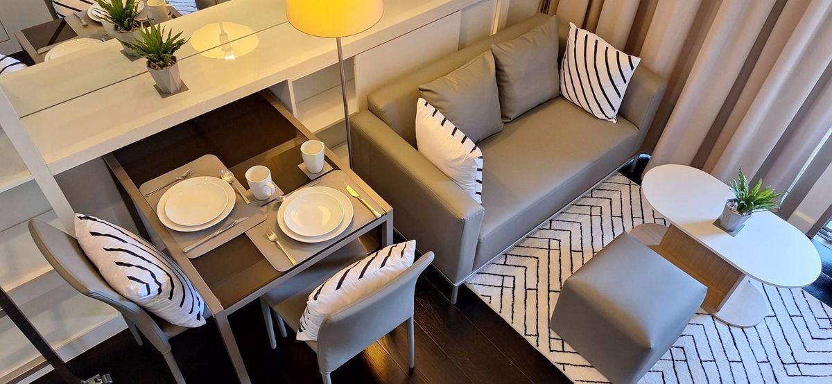 For RentCondoSukhumvit, Asoke, Thonglor : Ideo Morph 38 condo, beautiful room, complete furniture Ready to rent