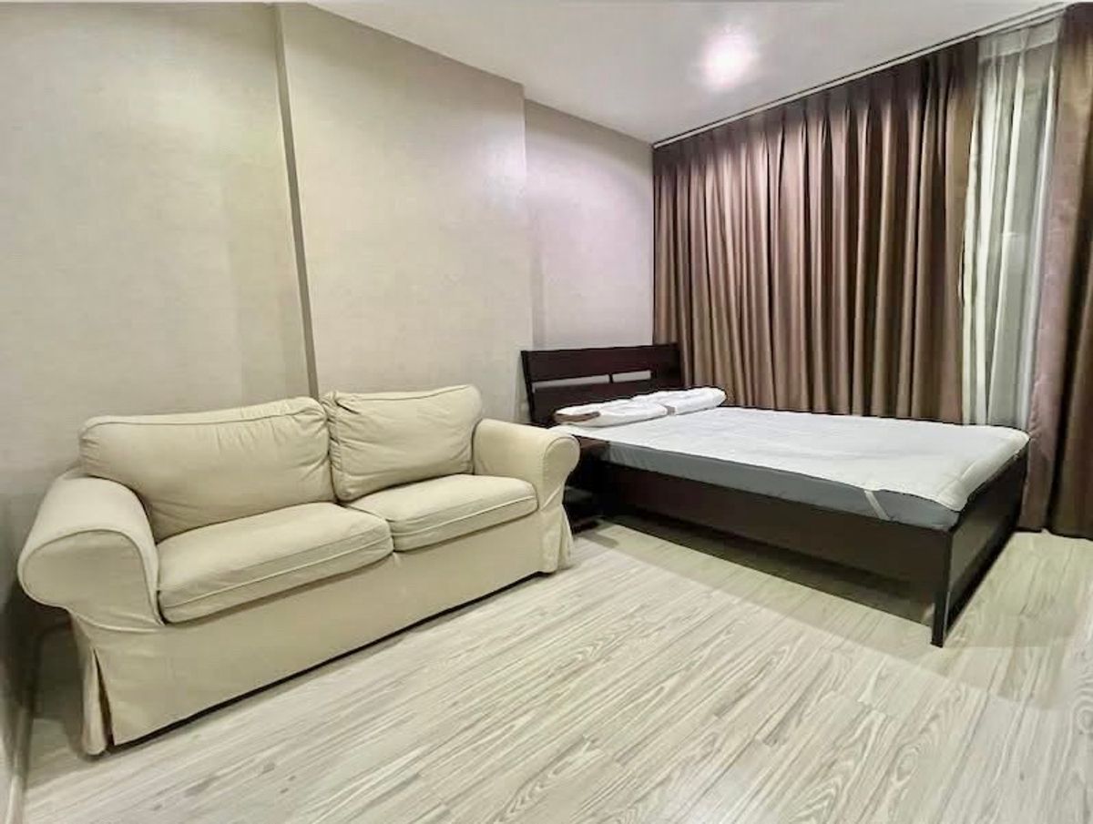 For RentCondoBang Sue, Wong Sawang, Tao Pun : 📍 Condo: IDEO MOBI Bang Sue Grand Interchange 🚝 Near MRT: Tao Poon 300 meters 💜💙💵 Rental price: 11,000 baht / month ✅