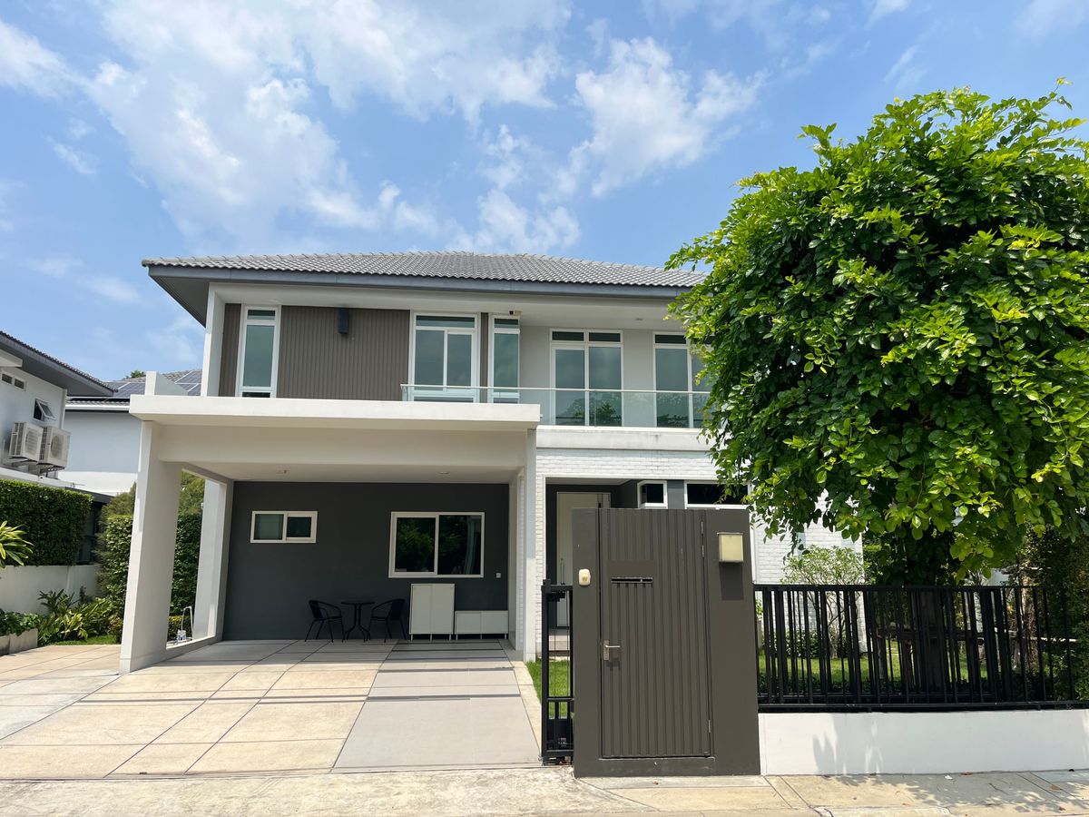 ให้เช่าบ้านบางนา แบริ่ง ลาซาล : มัณฑนา 2 บางนา กม.7 / 4 ห้องนอน (เช่า), Mantana 2 Bangna Km.7 / 4 Bedrooms (FOR RENT) CJ591