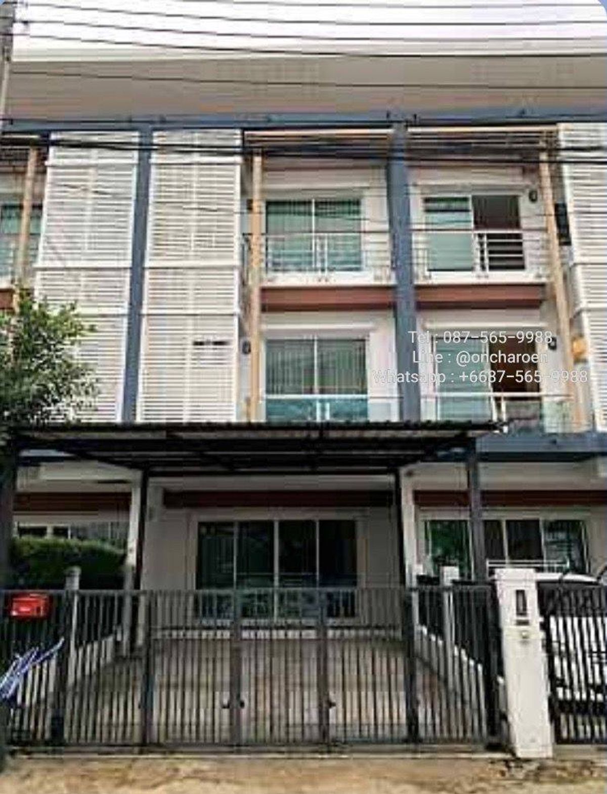 For RentHome OfficeVipawadee, Don Mueang, Lak Si : Rent a townhome/home office Chuan Chuen Modus Vibhavadi
