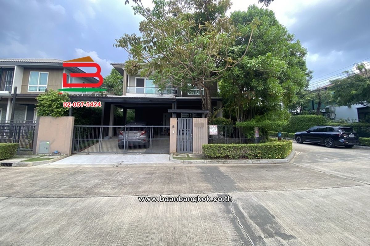 For SaleHouseBang kae, Phetkasem : Detached house, Manthana Kanlapaphruek-Ring Road, 54 sq.w., near the main MRT, 2 main districts, Bang Khae, Bangkok