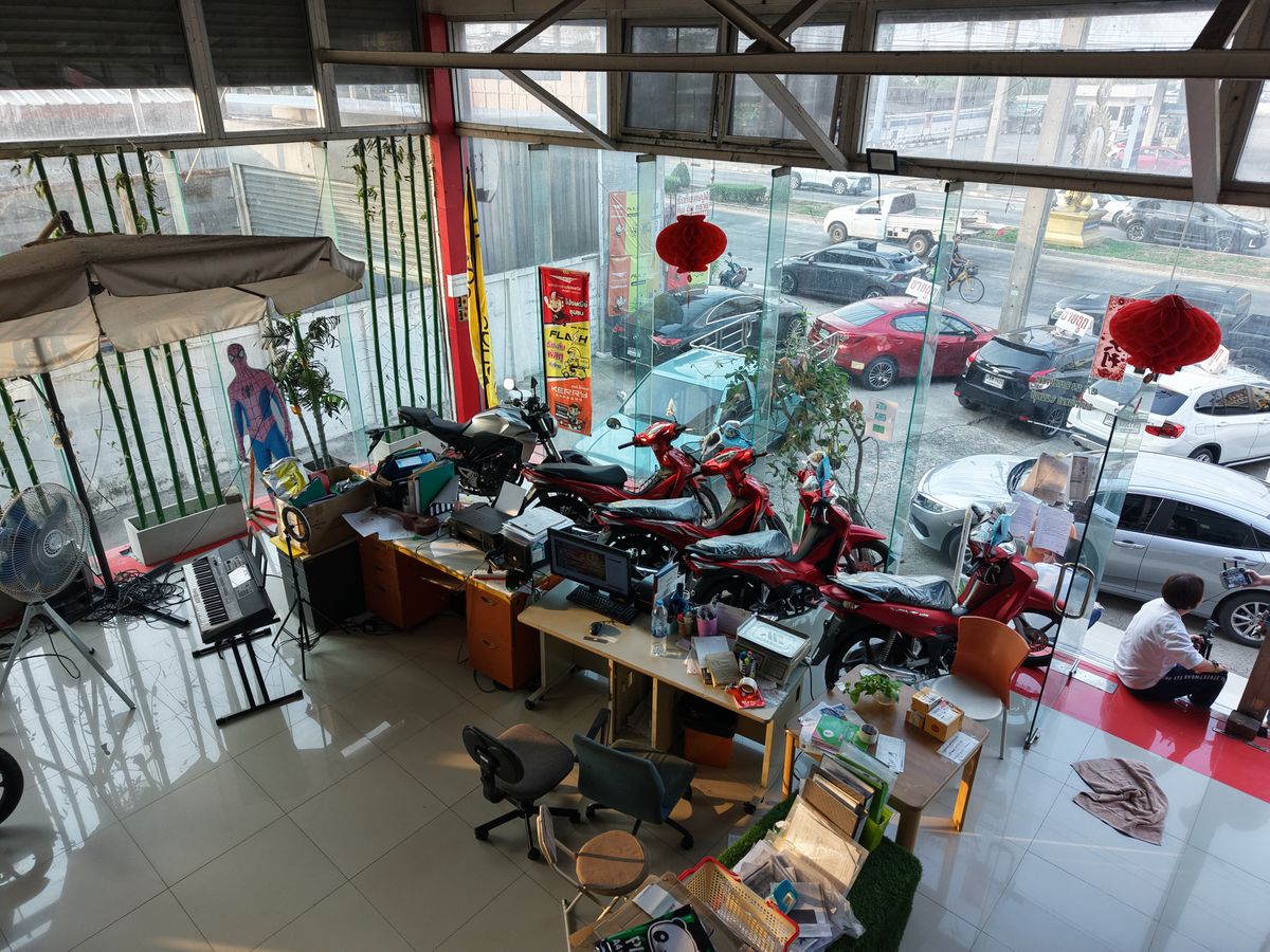 ShowroomNonthaburi, Bang Yai, Bangbuathong : Golden opportunity for investors! 4 rai of land in the best location Next to Bang Kruai-Sai Noi Road