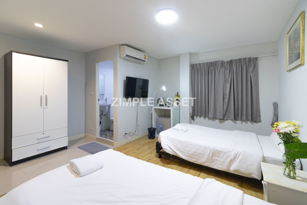 For RentOnnut, Udomsuk : Line: @zimple_assset  Hotels & Amp; Residence for rent Phra Khanong-Sukhumvit area, quiet, private Suitable for relaxation, easy to travel, not far from BTS