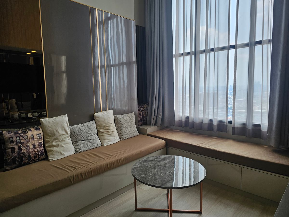 ให้เช่าคอนโดสาทร นราธิวาส : [L250320001] สำหรับเช่า Knightsbridge Prime Sathorn | 1 ห้องนอน Duplex | ขนาด 45 ตร.ม. | ราคาพิเศษ | พร้อมเข้าอยู่