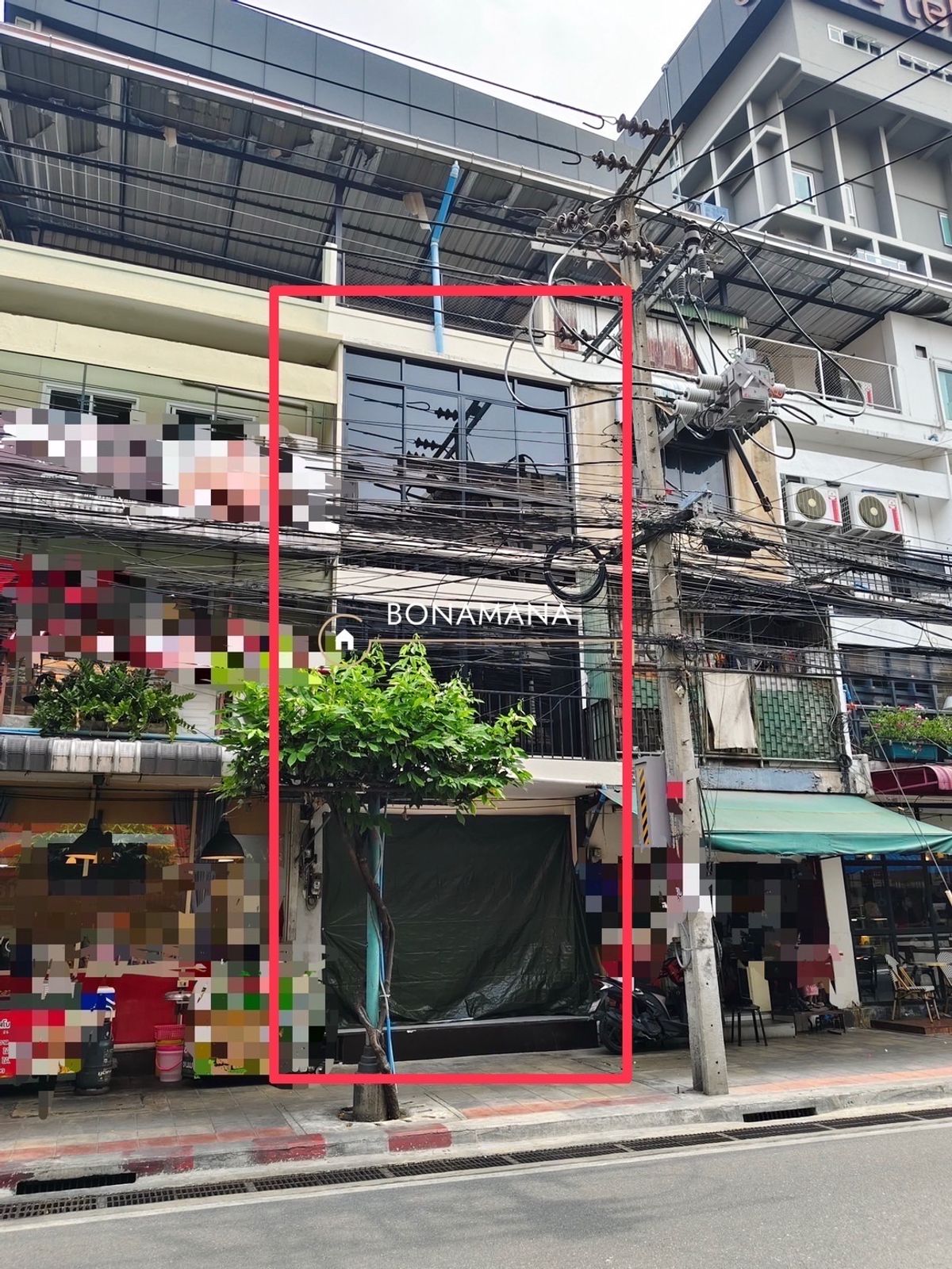 ให้เช่าอาคารพาณิชย์สาทร นราธิวาส : อาคารพาณิชย์ให้เช่า ติดถนนในซอย สาทร (BTS ช่องนนทรี 1.4km)