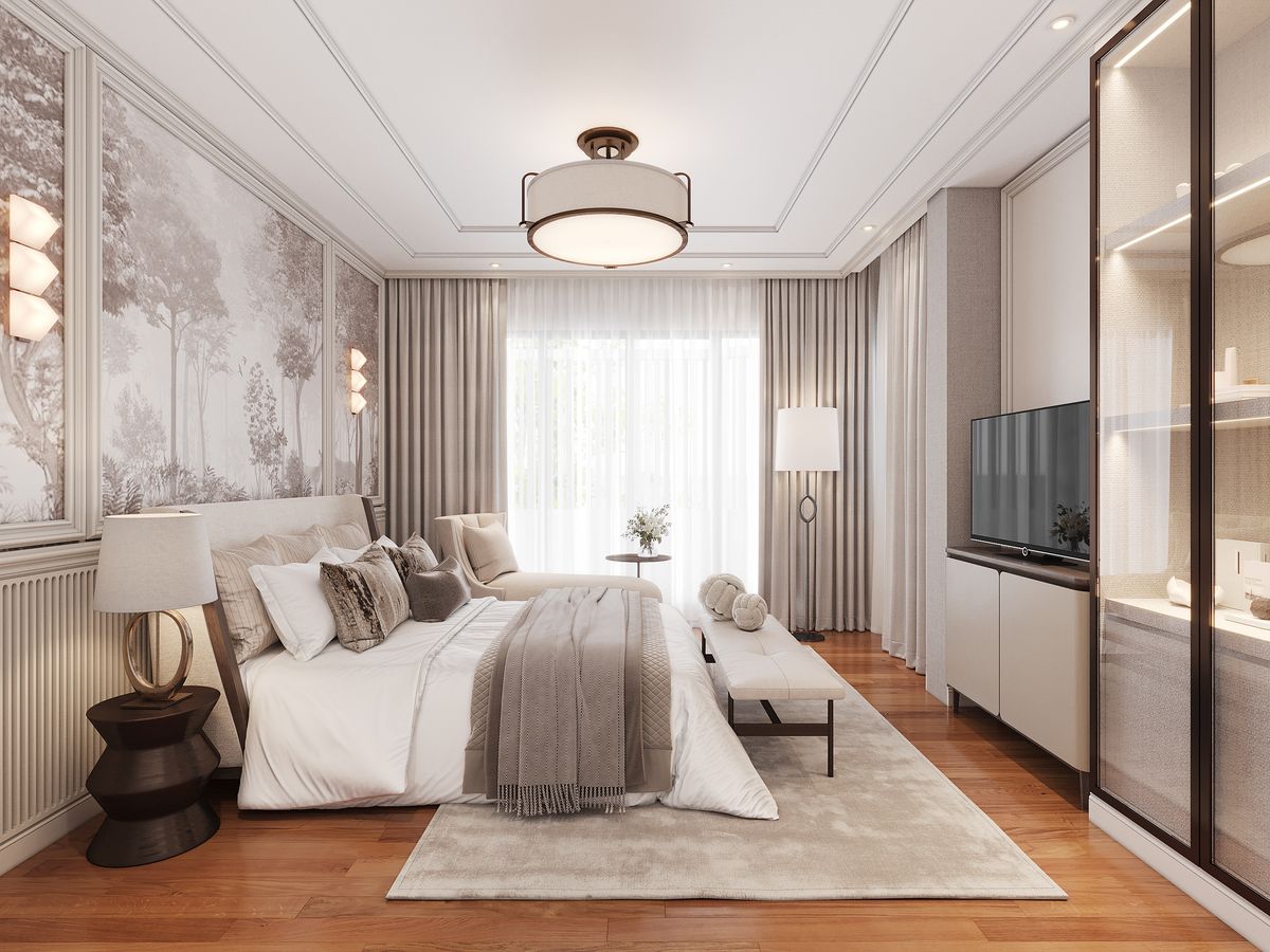 For SaleHousePinklao, Charansanitwong : Crestenant Pinklao, a detached house, opposite Central Pinklao