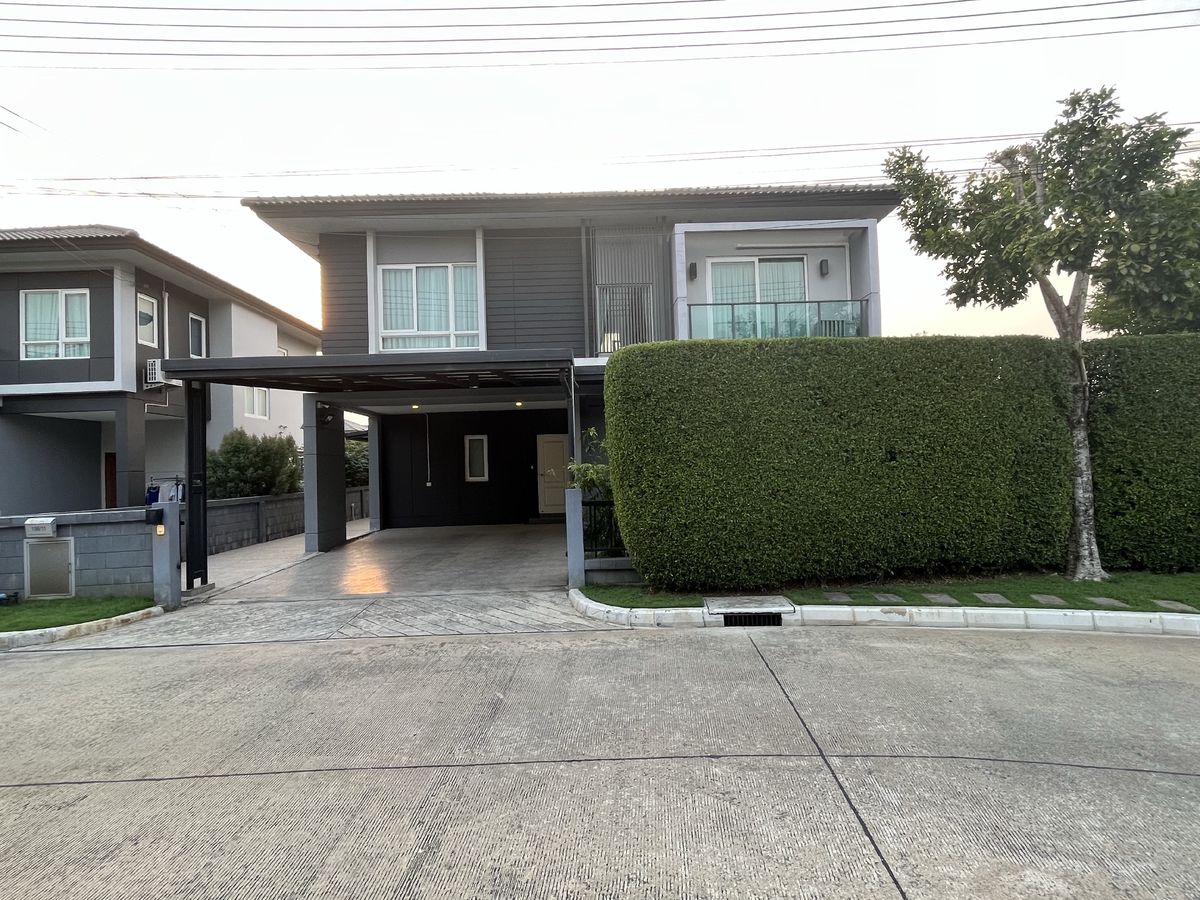 For SalePathum Thani,Rangsit, Thammasat : 2 -storey detached house for sale, Sente Torchai Village, 345, area 68.9 sq.m., price 8,900,000 baht