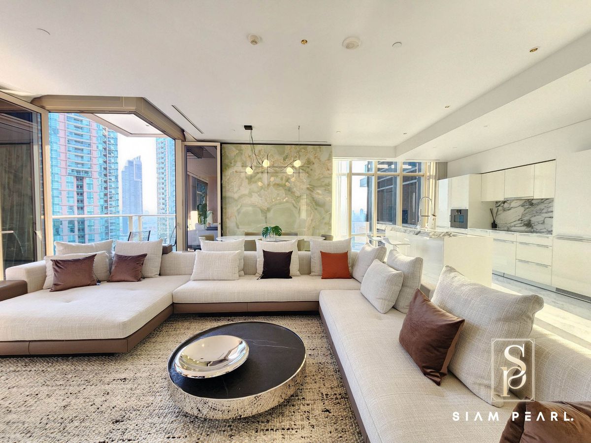 คอนโดสาทร นราธิวาส : River View ♥ Four Seasons Private Residences Bangkok with 3 Bedroom in Charoen Nakhon